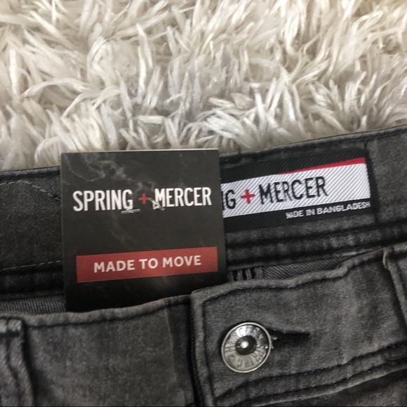 Spring & Mercer Skinny Fit Gray Jeans - Picture 5 of 7